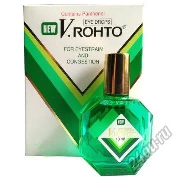 Лот: 7012007. Фото: 1. Капли для глаз V.Rohto. Макияж
