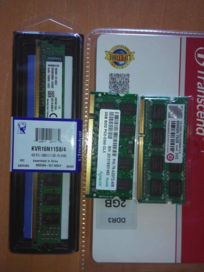 Лот: 5510083. Фото: 1. Оперативная память Kingston DDR3... Оперативная память