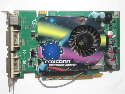 Лот: 1909929. Фото: 1. foxconn geforce 8600 gt неисправна. Видеокарты