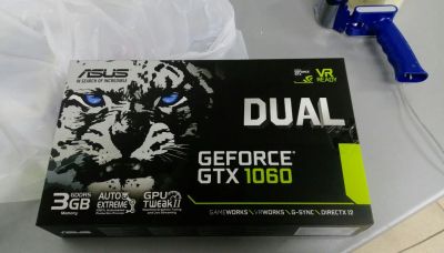 Лот: 11035174. Фото: 1. ASUS GTX 1060 DUAL. Видеокарты