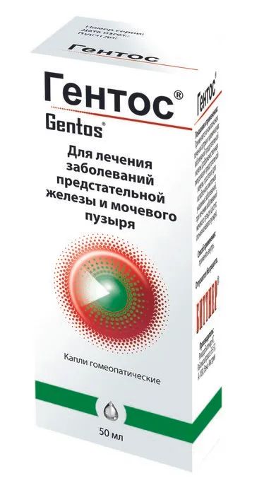 Лот: 23717250. Фото: 1. Гентос капли 50мл. Лекарства