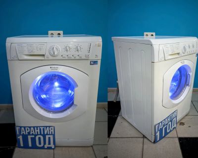 Лот: 22390679. Фото: 1. Стиральная машина Hotpoint-Ariston... Стиральные машины