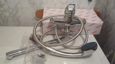 Лот: 1046105. Фото: 1. смеситель для ванной quartz новый. Смесители