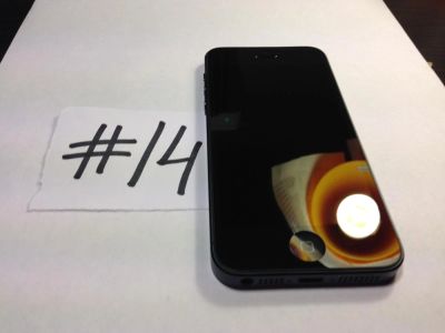 Лот: 4419608. Фото: 1. Б/У iPhone 5 16GB Black состояние... Смартфоны