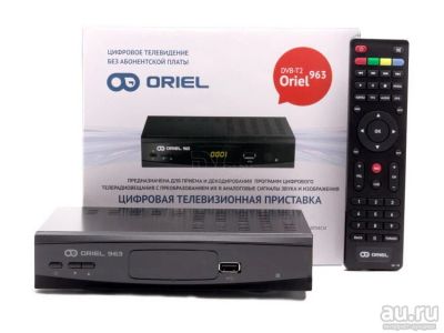 Лот: 12839308. Фото: 1. TV-тюнер Oriel 963 (DVB-T2). Цифровое, спутниковое ТВ