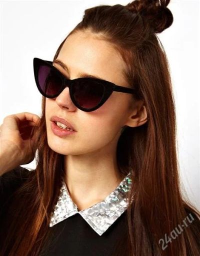 Лот: 2808412. Фото: 1. Солнцезащитные очки Cat Eye. Очки солнцезащитные