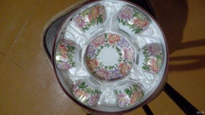 Лот: 13451615. Фото: 1. Чайный сервиз 6 персон, 12 предметов... Сервизы, наборы посуды