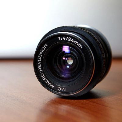 Лот: 16020822. Фото: 1. Объектив Macro-Revuenon 24 mm... Объективы