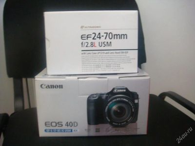 Лот: 99831. Фото: 1. Canon EOS 40D + объектив Ultrasonic... Цифровые зеркальные