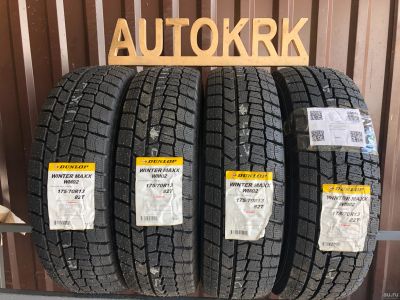 Лот: 17923370. Фото: 1. Зимние шины R13 175/70 Dunlop... Шины