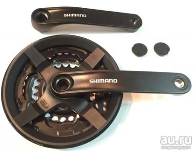 Лот: 9270531. Фото: 1. Система Shimano TY301, 175 мм... Запчасти