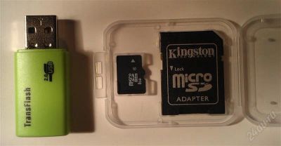 Лот: 1707701. Фото: 1. Карта памяти Micro SDHC 8Gb Class... Карты памяти