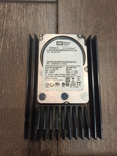 Лот: 15779228. Фото: 1. Жёсткий диск 3,5” 10000 оборотов... Жёсткие диски (HDD)