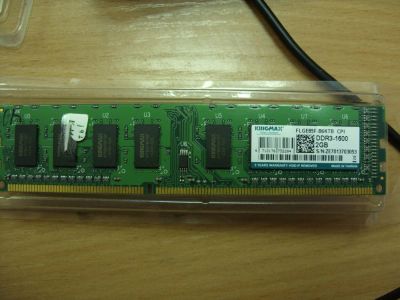 Лот: 6600527. Фото: 1. Kingmax PC3-1600 2GB. Оперативная память