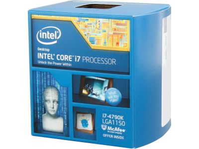 Лот: 7818455. Фото: 1. Процессор Intel i7-4790k новый... Процессоры