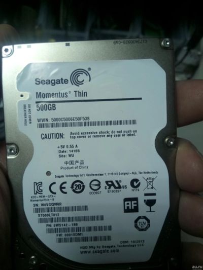 Лот: 15245148. Фото: 1. Жёсткий диск hdd Seagate Momentus... Жёсткие диски (HDD)