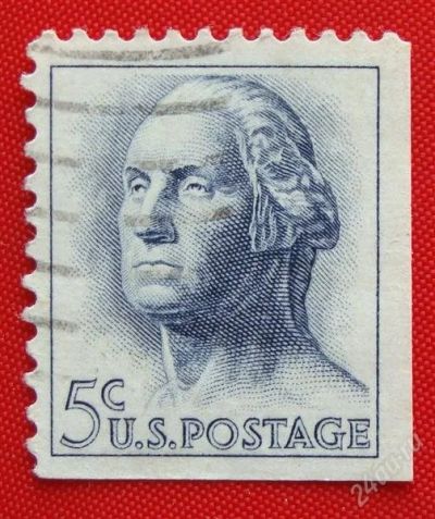Лот: 1791945. Фото: 1. (№1472) марка "Джордж Вашингтон... Марки