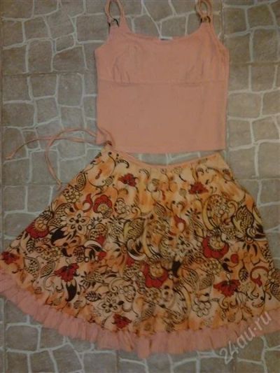 Лот: 2383914. Фото: 1. Красивый костюм. Топ и юбка. Костюмы