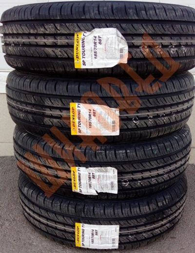 Лот: 9164224. Фото: 1. Шины 185/70 R 14 Dunlop SP Touring... Шины