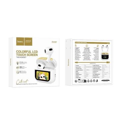 Лот: 25794430. Фото: 1. BT TWS Гарнитура HOCO EW87 touch... Наушники, гарнитуры