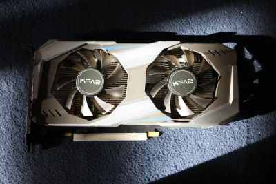 Лот: 19974704. Фото: 1. Видеокарта KFA2 GTX 1060 3GB. Видеокарты