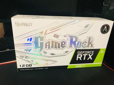 Лот: 19533634. Фото: 1. RTX 3080TI OC Palit Game Rock. Видеокарты