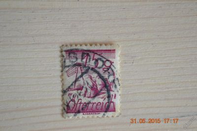 Лот: 5625156. Фото: 1. Марка Австрии №8 для коллекции. Марки