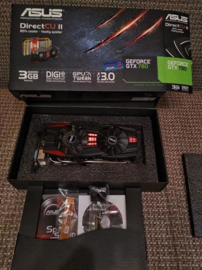 Лот: 15107120. Фото: 1. GTX 780 3gb. 384 bit. полный комплект... Видеокарты