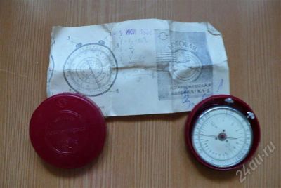 Лот: 492762. Фото: 1. линейка логаметрическая ссср круглая. Другое (коллекционирование, моделизм)