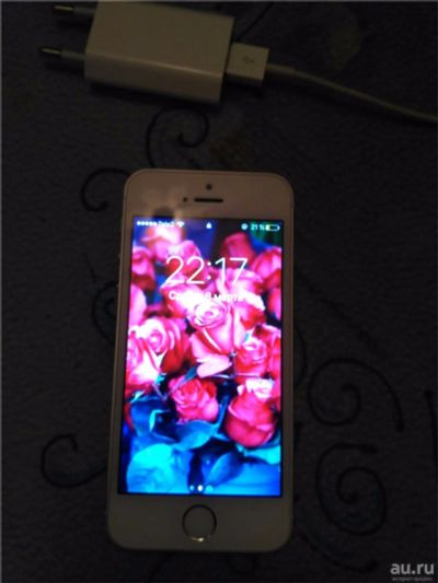 Лот: 9195062. Фото: 1. apple iphone 5S a1457 silver 16gb... Смартфоны