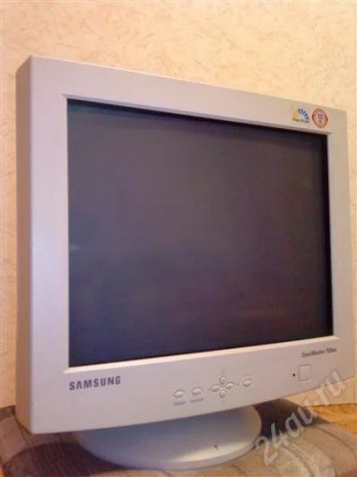 Лот: 717014. Фото: 1. Samsung SyncMaster 765MB + кабель... ЭЛТ-мониторы