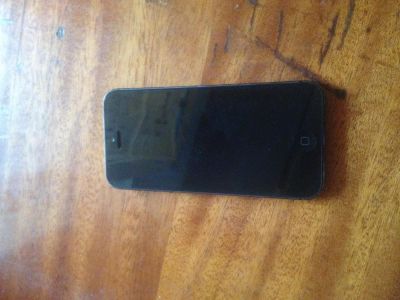 Лот: 5387127. Фото: 1. iPhone 5 black 16gb РСТ 13500т... Смартфоны