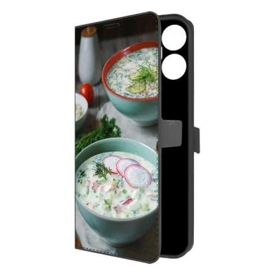 Лот: 25541507. Фото: 1. Чехол Krutoff Eco Book "Окрошка... Чехлы, бамперы