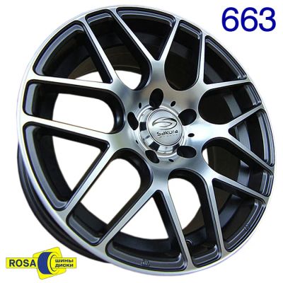 Лот: 3417277. Фото: 1. Комплект дисков Sakura Wheels... Диски
