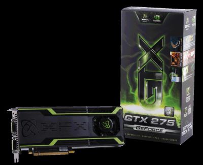 Лот: 10272471. Фото: 1. Видеокарта XFX GeForce GTX 275... Видеокарты