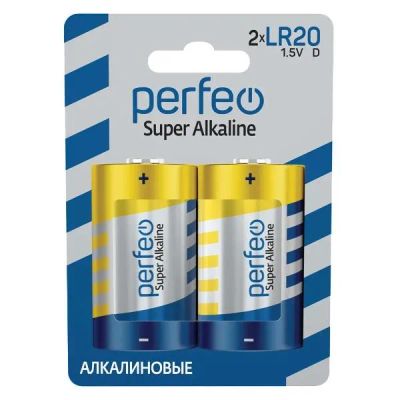 Лот: 24866198. Фото: 1. Батарейки Perfeo Super Alkaline... Батарейки, аккумуляторы, элементы питания