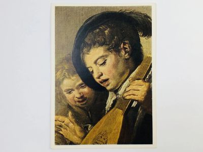 Лот: 23296397. Фото: 1. Франс Хальс. Поющие мальчики... Открытки, конверты