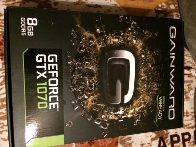 Лот: 11034363. Фото: 1. geforse GTX 1070 8gb ddr5 в наличии... Видеокарты