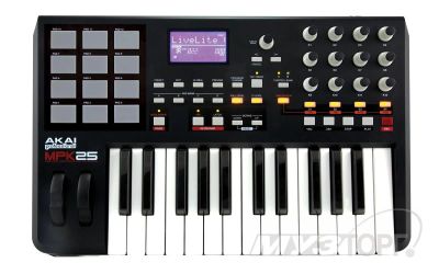 Лот: 3601135. Фото: 1. midi клавиатура AKAI PRO MPK25... DJ-оборудование