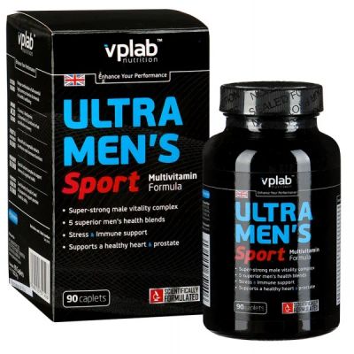 Лот: 6333621. Фото: 1. Витамины Ultra Men`s (90 c) (Vplab... Спортивное питание, витамины