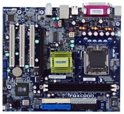 Лот: 7938875. Фото: 1. Foxconn 6497MB-RS (LGA775, DDR400... Материнские платы
