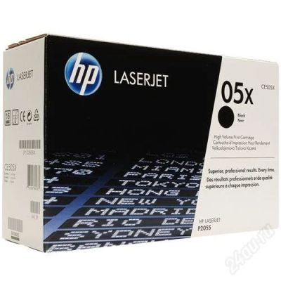 Лот: 2518368. Фото: 1. Картридж HP CE505X для HP P2055. Картриджи, расходные материалы