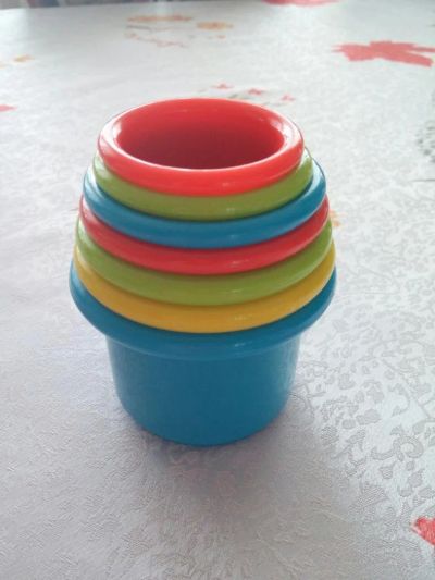 Лот: 7475665. Фото: 1. Набор развивающих стаканчиков... Развивающие