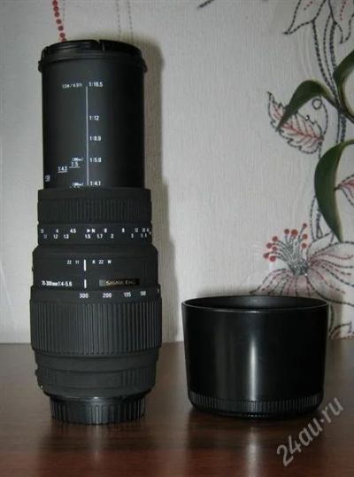 Лот: 2803525. Фото: 1. sigma 70-300 mm F/4-5.6 DG для... Объективы