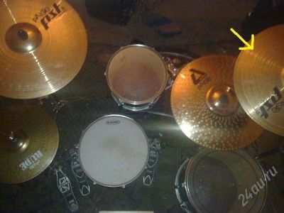 Лот: 1046768. Фото: 1. Paiste pst5 crash\ride 18". Ударные