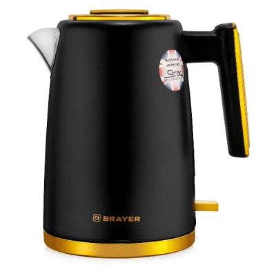 Лот: 24453680. Фото: 1. Электрический чайник Brayer BR1017. Чайники, кофемашины, кулеры