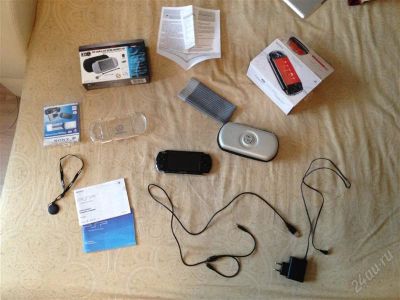 Лот: 2013098. Фото: 1. PSP 3008 SLIM BLACK. Хороший комплект... Игровые приставки, консоли