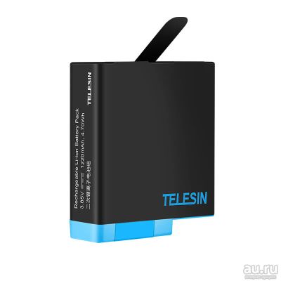 Лот: 15999418. Фото: 1. Аккумулятор Telesin 1220mAh для... Аккумуляторы, зарядные