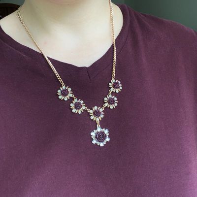 Лот: 16283891. Фото: 1. Колье с розами Accessorize. Колье