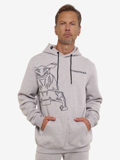 Лот: 24425543. Фото: 1. Худи мужское FINNTRAIL Snowmobile... Другое (спортивная одежда)